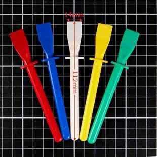 PE上胶小刮板皮革床面处理剂上胶片皮革胶刮胶板手工皮具diy工具