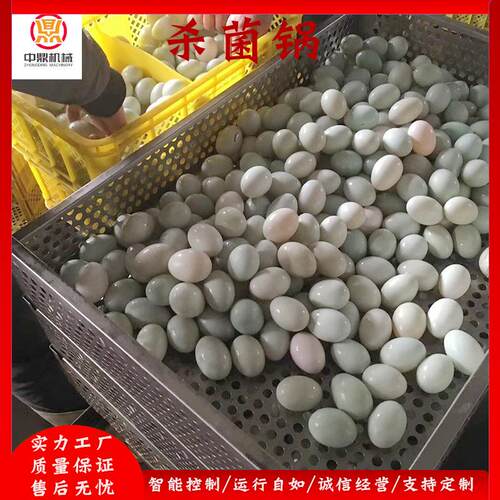 咸鸭蛋杀菌锅即食卤蛋杀菌釜不锈钢材质烧鸡灭菌设备厂家直销