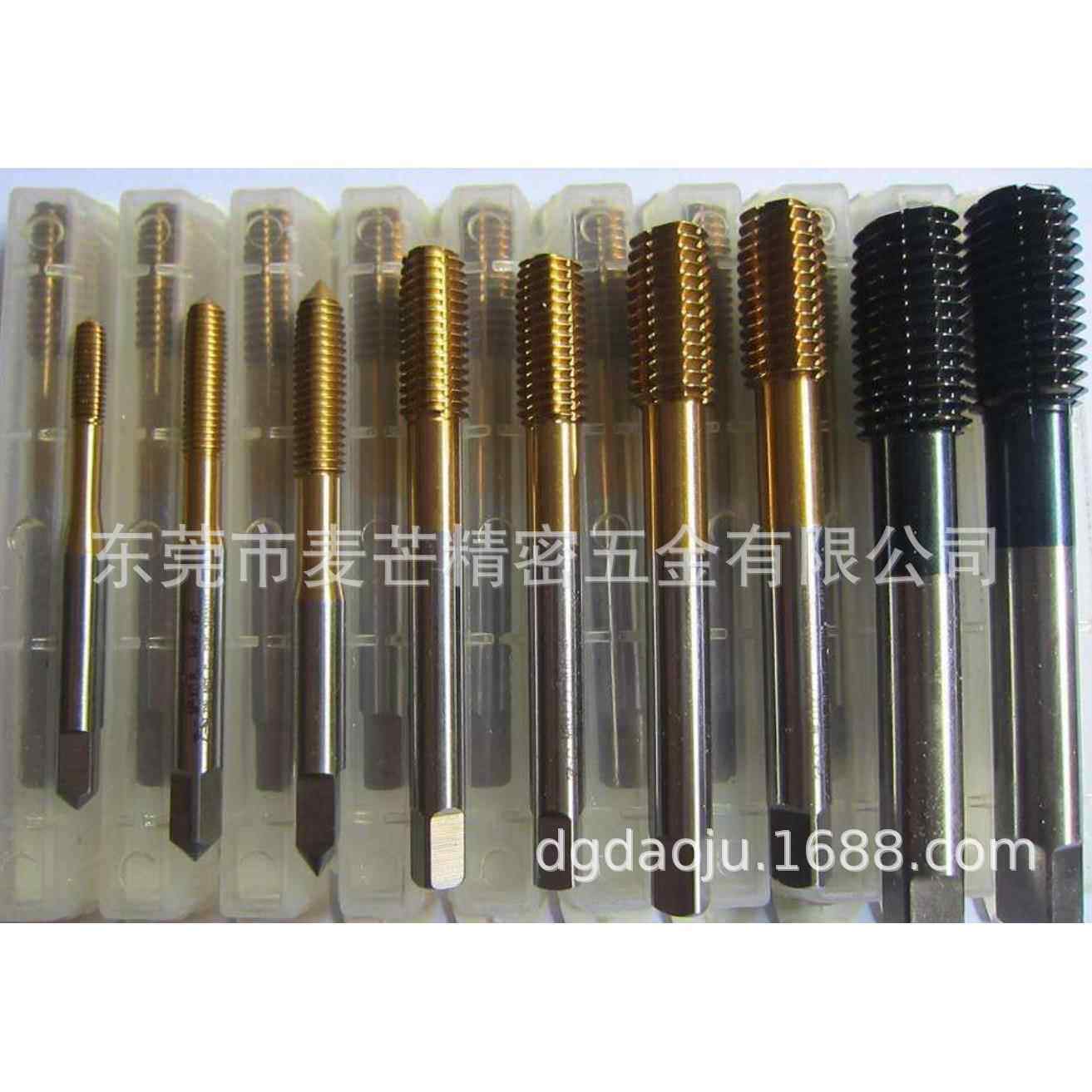 深孔用M2丝攻-深孔用M2x0.4GH4,5,6精度挤压丝锥