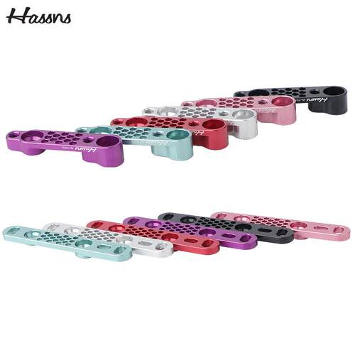 HASSNS公路车平装碟刹140转160MM碟片超轻CNC转换座前后油刹底座