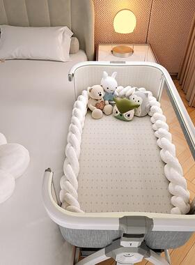 婴儿床可移F97TS6S7多便携式宝宝床动可能折功叠摇篮床新生儿拼接