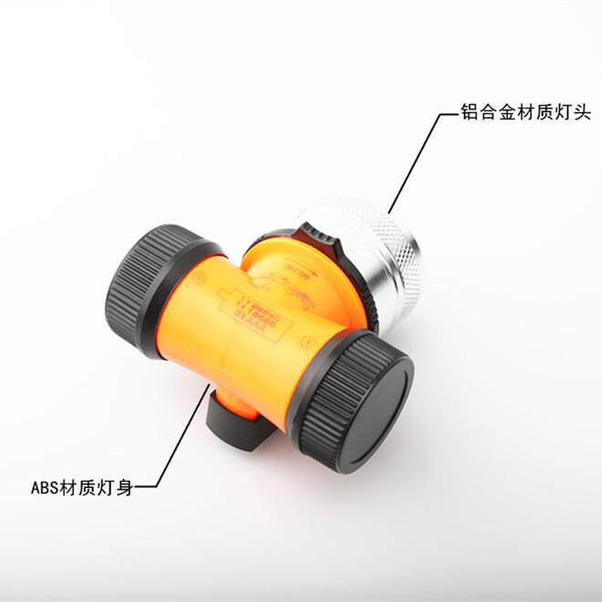 T6黄光紫光潜水L2补光拍摄夜潜头灯水下远射防水车灯26650电池