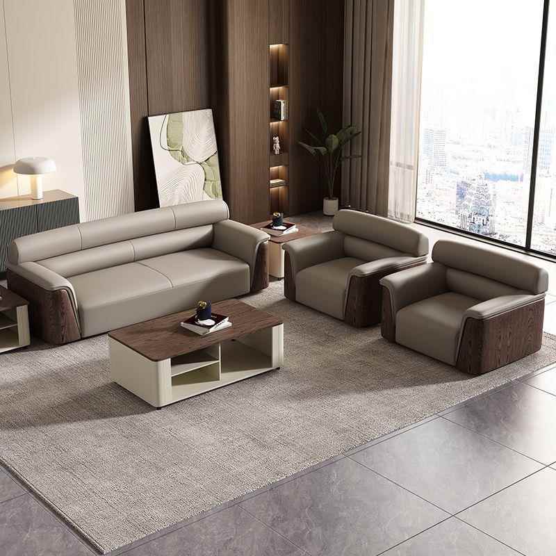 商务办公沙发老板办公室沙发茶几会议接待贵宾沙发