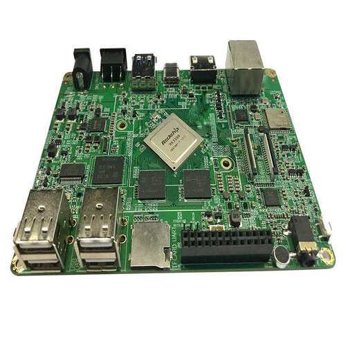 RK3399 RK3576 智能控制AI算法人脸识别商业显示工业一体互联主板