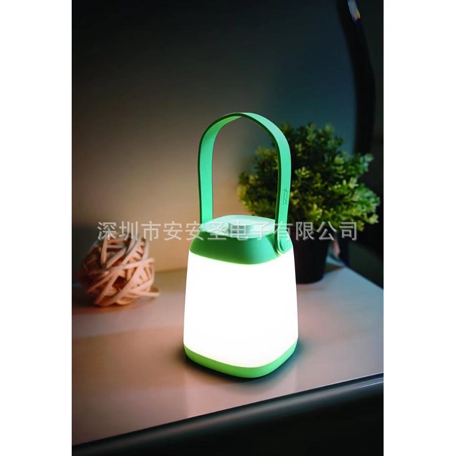 创意手提LED小夜灯 便携式手提母婴灯卧室床头可调节亮度手提灯