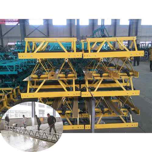 可自由组合框架式整平机 混凝土地面找平提浆机 修路用5米振动梁