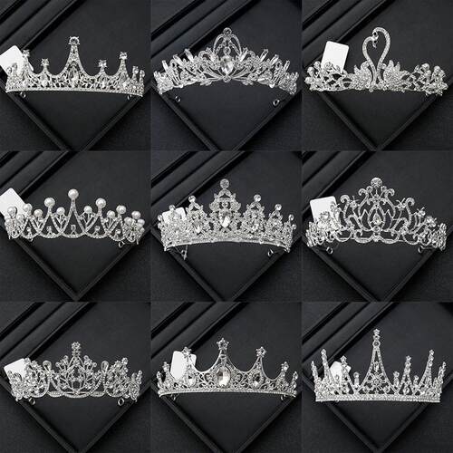 Exquisite Princess stal Tiara Crown Headband Children Gir