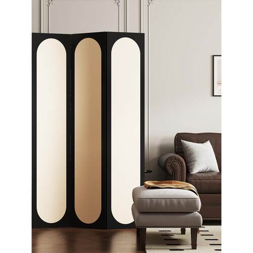屏风隔断客厅折叠移动办公室卧室遮挡家用房间直播背景装饰折屏