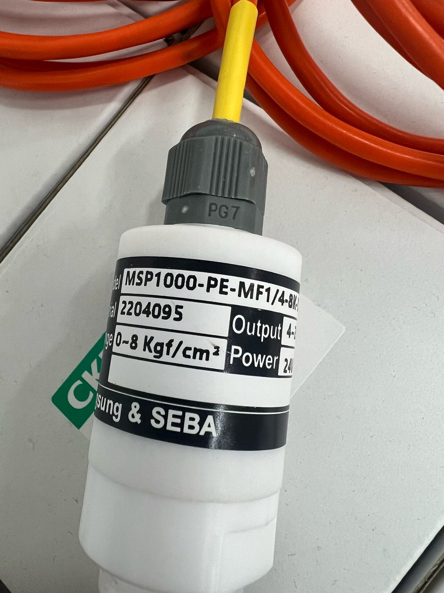 TRATOM&SEBA压力变送器PFA材质现货