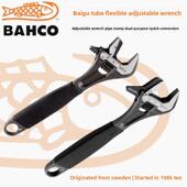 白谷进口管道活动扳手9070P 9072P9073P开口活动扳手 9071P