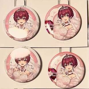 日散货hololive宝钟玛琳船长一番赏婚纱礼服宝钟玛琳吧唧set背板