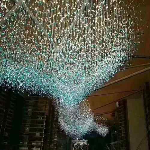 定86843制酒容店楼形处大堂工程灯宴会厅水售晶吊灯别墅豪宅美院
