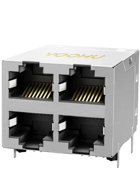 SYT22Q263GWA2D057 四口2x2rj45千兆网口 8p8c网线接口