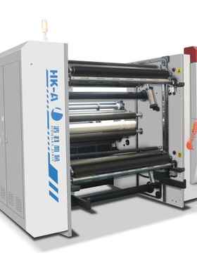 厂家HFQA高速卷筒纸分切机 双胶纸吸管纸复卷机 薄膜材料分切设备