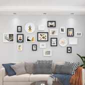 照片墙相框品美免打孔相片客厅背景墙装 饰挂墙墙上相册墙创意组合