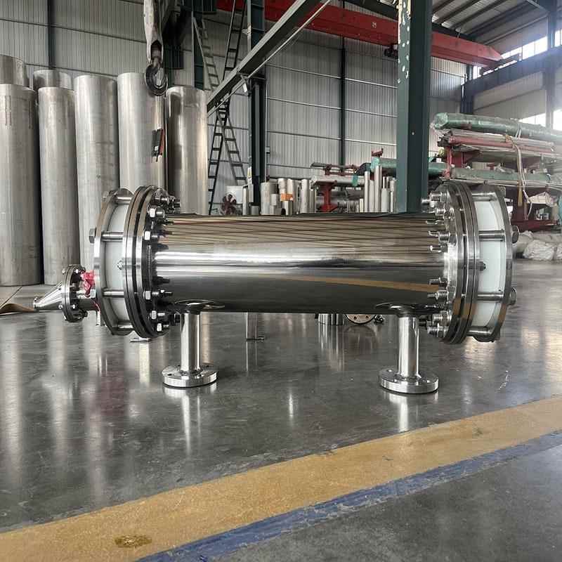 管蒸汽加却温水油式热管交JG.L.THC换器化工冷降温列式冷凝器碳化