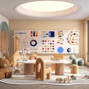 儿童大型互动装置学校商场墙面装饰画售楼处公区益智装饰画