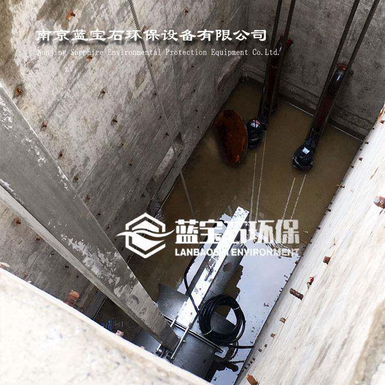 QWH4/6潜水回流泵安装步骤 混合液污泥回流泵现场实拍大图