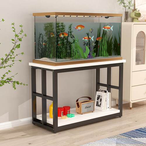 鱼缸专用承重铁艺底架家用金属鱼缸架水族箱底架鱼缸置物架鱼缸柜