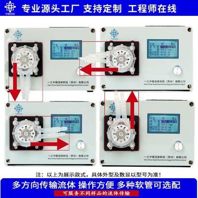2020验室多头实蠕动直泵DP3G1体6流定量传输计量泵电动流微型水泵