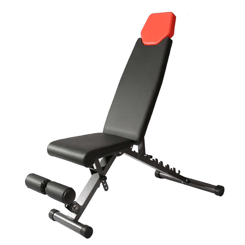 凳节家用可调仰卧起坐飞鸟哑铃商用凳卧板健身多功能推可折叠凳