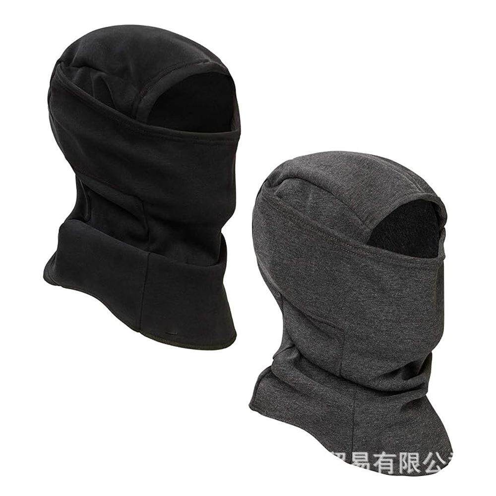 户外滑雪护脸防风围脖骑行头套秋冬季防寒全脸摩托车面罩抓绒保暖