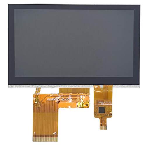 4.3寸TFT IPS型液晶显示屏 480*272分辨率 RGB接口 LCD电容触摸屏