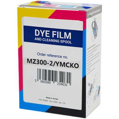 法高FAGOO P360E证卡机色带 彩色MZ300/2碳带 MA1000黑色带