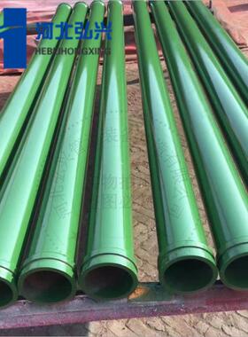 混凝土输送D泵25500N251地泵直缝高压缝3米直管拖无高压泵管