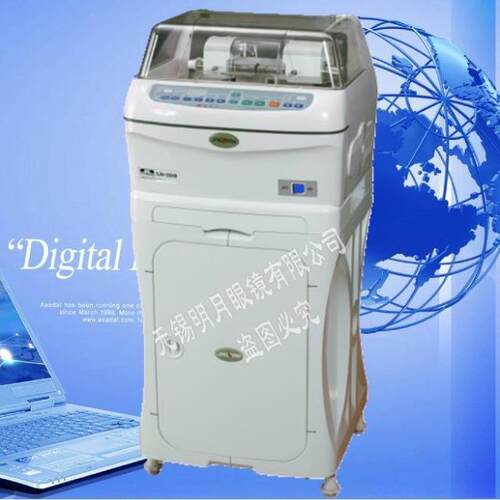经联SJM-2004B全自动电脑磨边机PC树脂玻璃镜片加工磨边机外销型