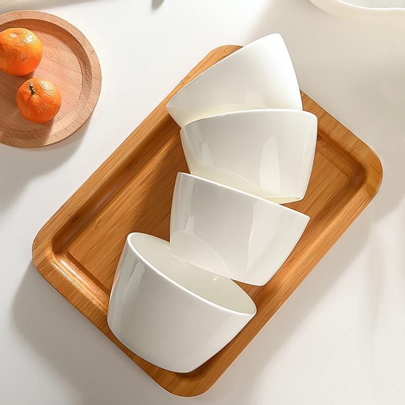 骨瓷碗日式韩式4.5寸东洋碗深碗面碗米饭碗饭碗陶瓷餐具桌面碗7寸