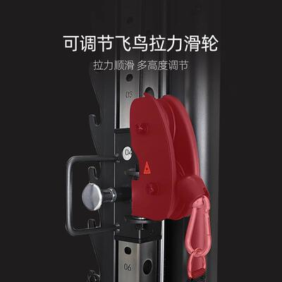 商用端小推飞鸟综合FTU训练器械龙架卧史密门斯机深蹲高力量健身