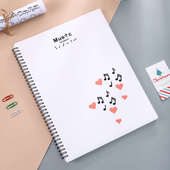 A4钢琴谱夹册透明插页乐谱夹学生乐团架子鼓文件夹谱子夹册可定制