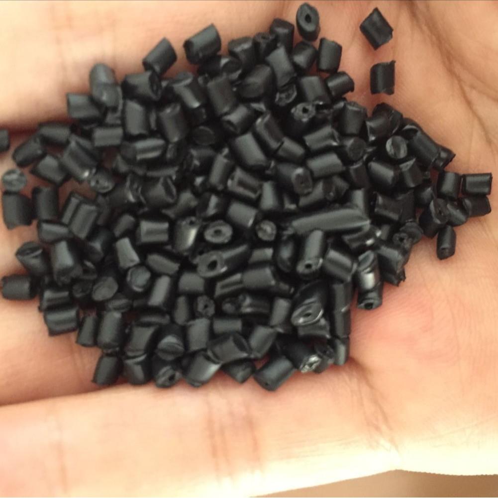 厂家特级超韧黑色免煮Pa6塑料粒子回料