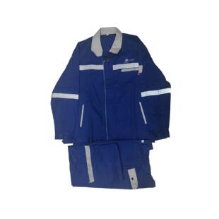 中核二二春秋夏季工作服核电劳保服反光条长袖中核二二耐磨劳保服