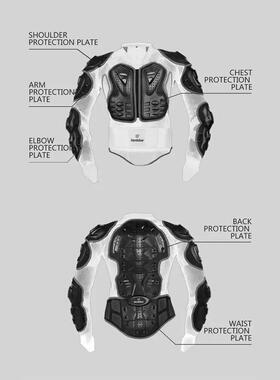 Motocross Jacket Men Body Armor Motorcycle Armor Wear-Resist