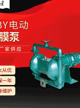 隔膜泵电动隔膜泵DBY-10不锈钢电动隔膜泵工程塑料隔膜泵