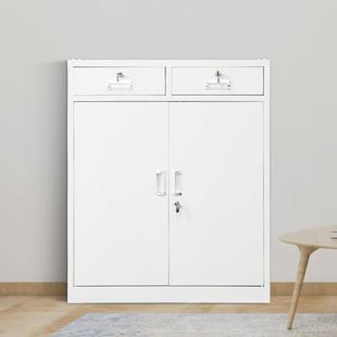 矮纳柜AG111文柜件办公室储物柜档案资桌料柜带锁抽屉柜下收铁皮