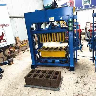 黏砖水泥砖生产设置备烧自动HXR化程度高可选土配水泥免砖机生产