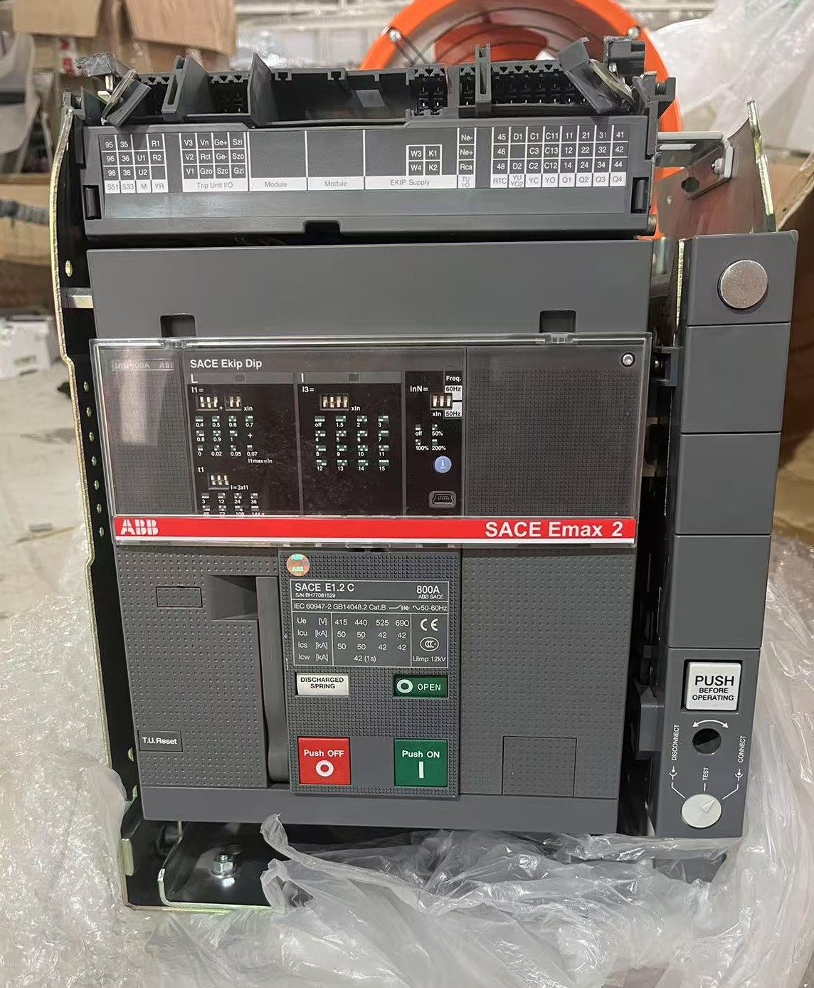 ABB未通电SACE Emax2  万能断路器  800A