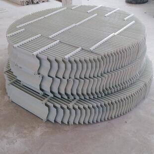 平板式 C型S型折流板水雾 脱硫塔PP带钩除尘器 现货玻璃钢除雾器