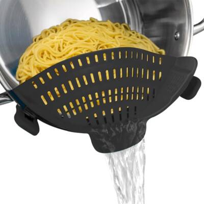 1pc, Strainer, Silicone Pot Strainer, Adjustable Silicone Cl
