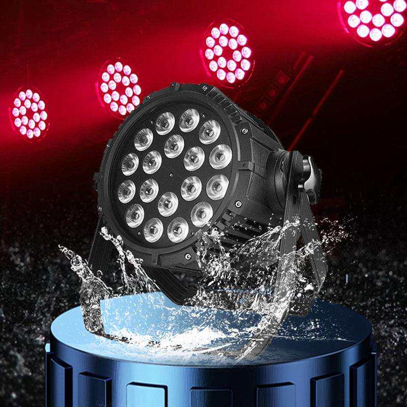 舞台灯光 led18颗10w全彩四合一遥控帕灯婚庆cob面光 PAR演出帕灯