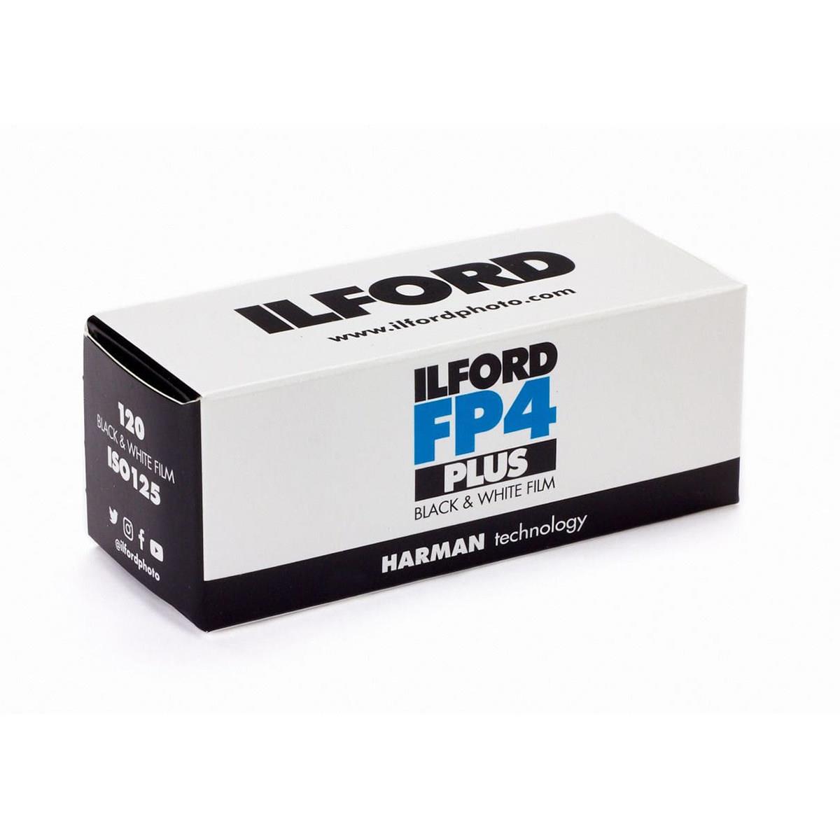 英国 伊尔福 ILFORD FP4 125 专业黑白120胶卷 BW 黑白负片 2026
