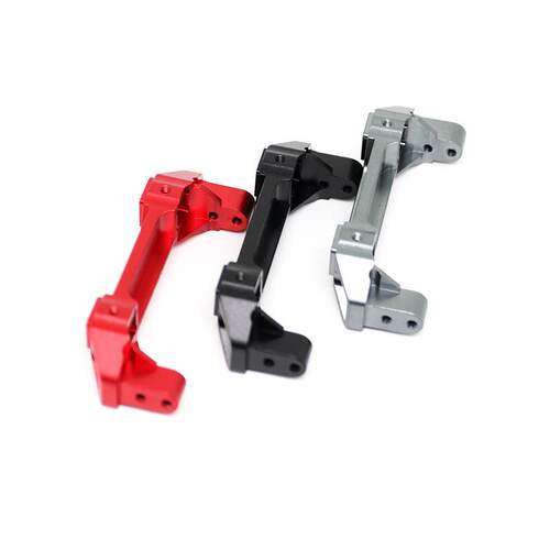 traxxas TRX-4 铝合金前防撞底座 保险杠横梁 TRX4金属升级件