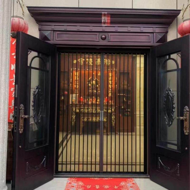 极窄平网金刚网折叠纱门防盗防蚊防鼠纱门铝合金隐形纱窗入户门帘,居家布艺,窗纱,淘宝优惠券,粉丝福利购,淘宝优惠卷