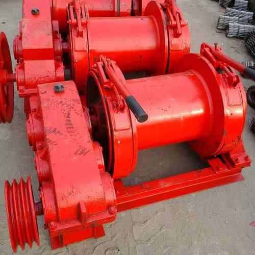 大型卷扬机钢丝绳手动重型卷扬机起重多功能电动提升机卷扬机