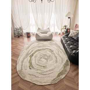 TipToe清流 异形地毯客厅卧室轻奢高级感2025新款地垫防水厚家用