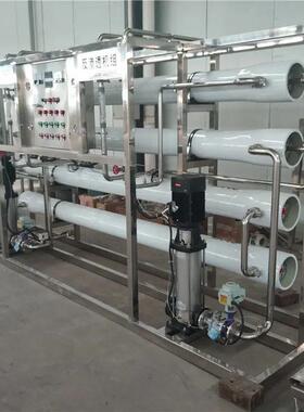 RO膜反渗透水处理系统 日化生产纯水设备 水厂节能环保净水装置