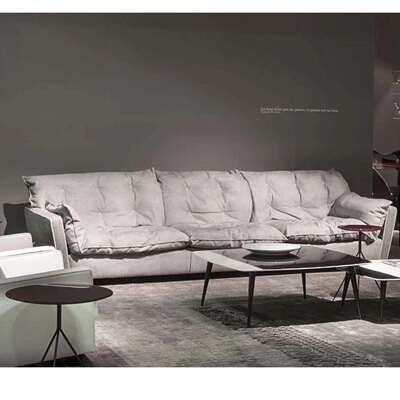 磨砂绒懒人沙发舒适感爆棚Baxter sorento经典单人双人设计师布艺